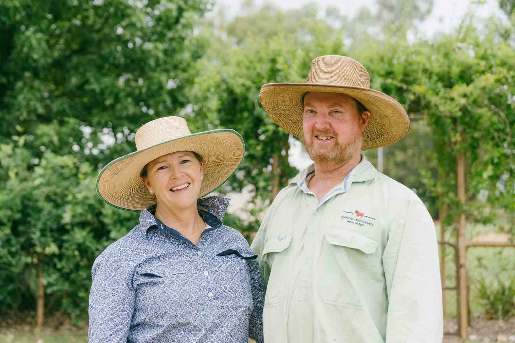 Anita Dennis and Joe Taylor